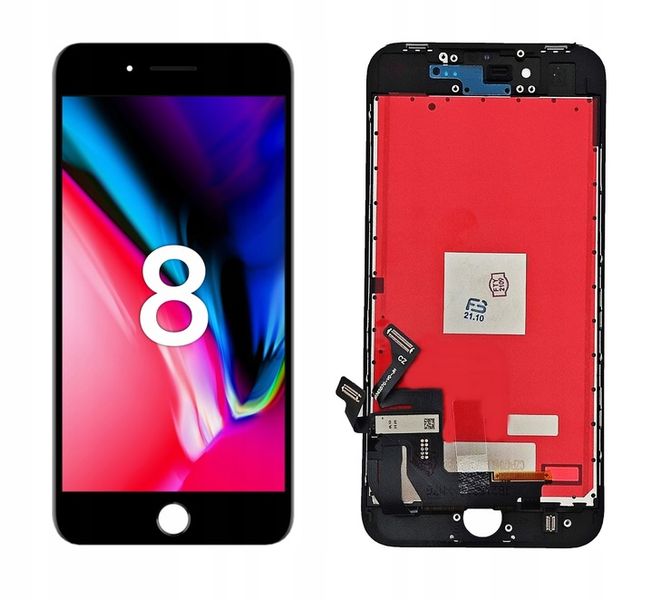 WYŚWIETLACZ DOTYK EKRAN LCD DO IPHONE 8 CZARNY zdjęcie 1