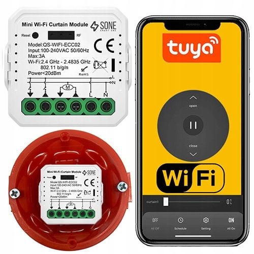 Sterownik rolet TUYA WIFI dopuszkowy procentowy V3 na Arena.pl