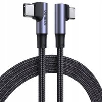 UGREEN KĄTOWY KABEL USB-C - USB-C QC PD 100W 2M