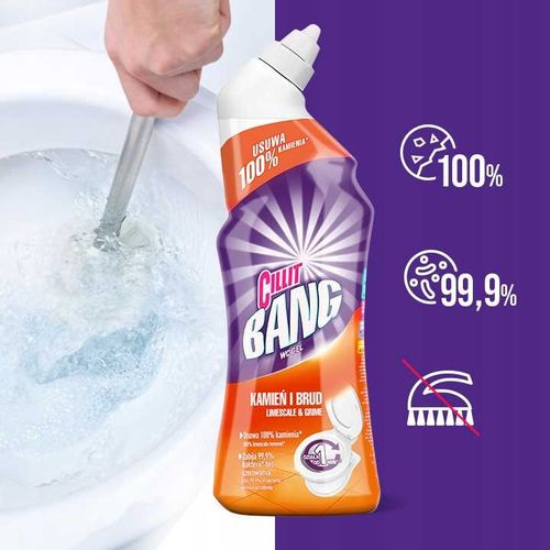 cillit bang żel do toalet - kamień i rdza 750ml na Arena.pl