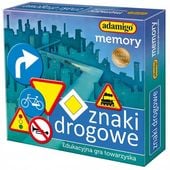 Gra planszowa Memory Znaki Drogowe 0 Adamigo