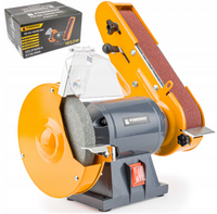 SZLIFIERKA STOŁOWA KAMIENIOWA TAŚMOWA 2W1 1850W PM-SS-1850M-2W1