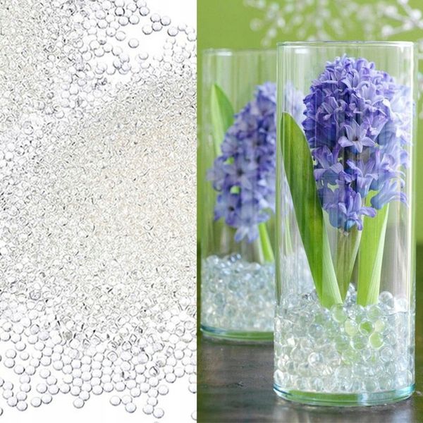 Kulki żelowe do kwiatów HYDROŻELOWE ziema hydrożel - bezbarwne 50000 sztuk zdjęcie 15