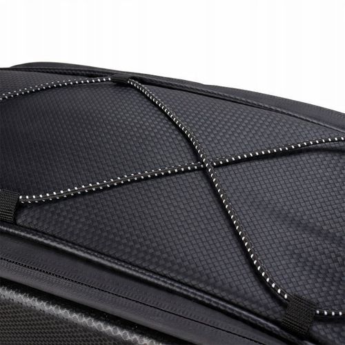 SAKWA ROWEROWA TORBA NA BAGAŻNIK ROWER ODBLASKOWA KUFER POJEMNA USZTYWNIANA na Arena.pl