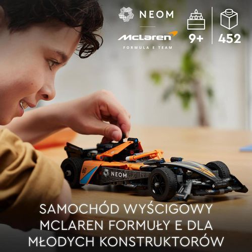 LEGO TECHNIC NEOM McLaren Formula E Race Car 42169 na Arena.pl