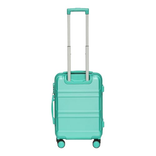 Walizka kabinowa + kuferek w kolorze zielonym na Arena.pl