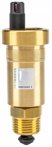 ODPOWIETRZNIK AUTOMATYCZNY AUTOMAT MOSIĘŻNY PROSTY 1/2" Z ZAWOREM STOPOWYM na Arena.pl