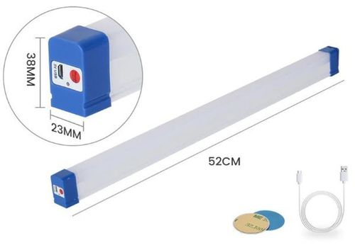 Oprawa podszafkowa listwa oświetleniowa lampa kempingowa z magnesem Rodzaj / wzór - 52cm/5W na Arena.pl