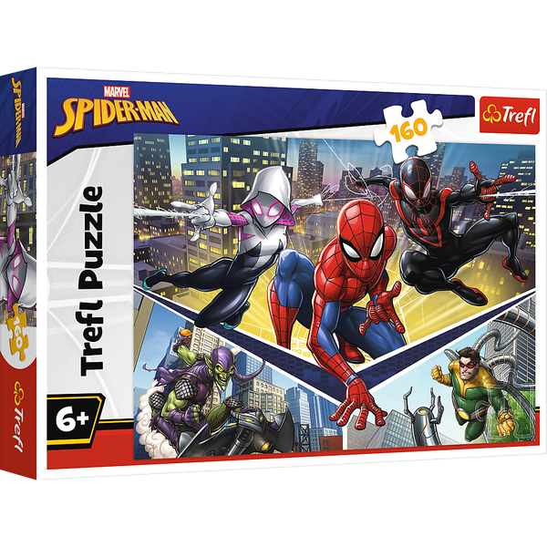 Puzzle - 160 - Siła Spidermana - Disney Marvel Spiderman 15422 zdjęcie 1
