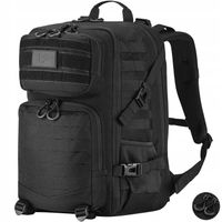 PLECAK WOJSKOWY TAKTYCZNY MILITARNY MĘSKI DAMSKI CZARNY SURVIVALOWY PREMIUM