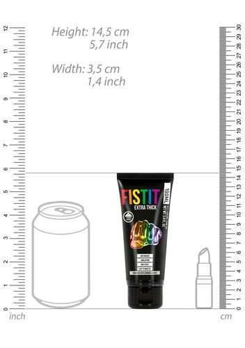 extra thick lubricant - rainbow - 3.4 fl oz / 100 ml na Arena.pl