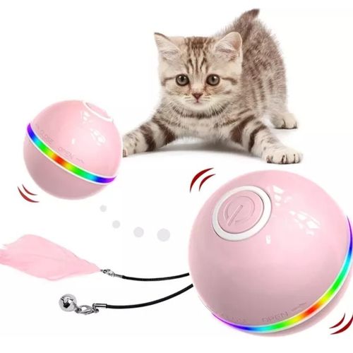 INTERAKTYWNA ZABAWKA PIŁKA DLA KOTA + DODATKI na Arena.pl