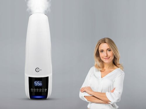 Nawilżacz powietrza DUŻY AUTOMATYCZNY AROMATERAPIA 4w1 3 OLEJKI FILTR PILOT na Arena.pl