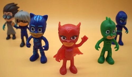 ZESTAW FIGUREK PJMASKS PIDŻAMERSI ZABAWKA 6 FIGUREK Z BAJKI na Arena.pl