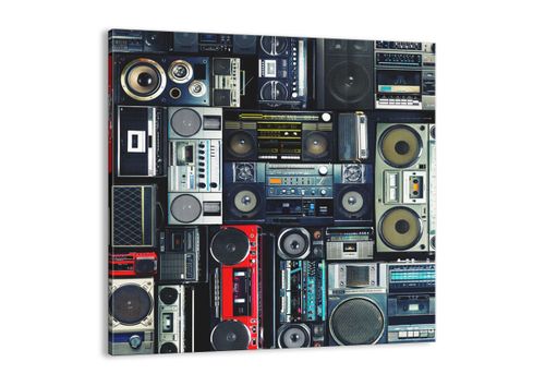 Obraz Na Płótnie - Technika Magnetofon - 40X40 Cm - Ac40X40-3875 na Arena.pl