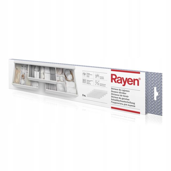 Przegrody separatory do szuflad RAYEN 5 szt. zdjęcie 5