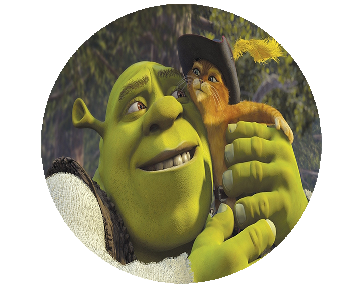 Opłatek na tort Shrek zdjęcie 1