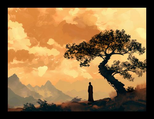 Plakat 20x15cm Zen na Arena.pl