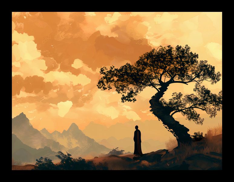 Plakat 20x15cm Zen zdjęcie 2