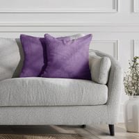 Poszewka dekoracyjna HENRY 45x45 fioletowy x2 DecoKing