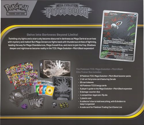 Pokémon TCG: ME - Pitch Black - Elite Trainer Box na Arena.pl