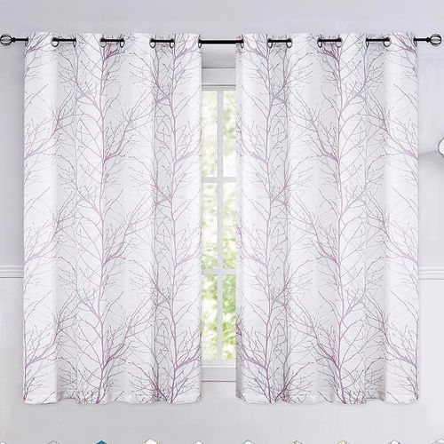 Zasłony firany z Motywem Gałęzi Drzew 2szt na Arena.pl