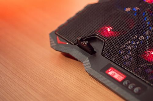 PODSTAWKA PODKŁADKA CHŁODZĄCA POD LAPTOPA 15,6' GAMINGOWA DUŻA LED HUB USB na Arena.pl