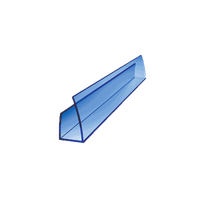 U-profil zamykający 1050mm niebieski 4mm