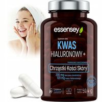KWAS HIALURONOWY + WITAMINA C + PROLINA + COMPLEX NA SKÓRĘ STAWY 90 DNI