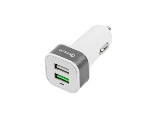 Ładowarka samochodowa Quick Charge 3.0 2xUSB 12V/24V na Arena.pl