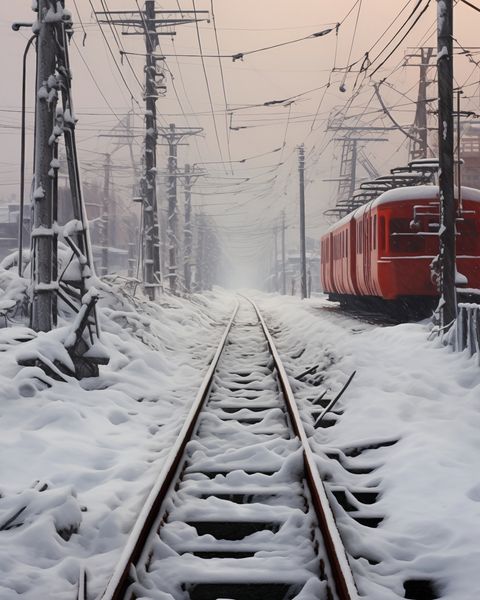 Plakat 40x50cm Podróż po Torach zdjęcie 1