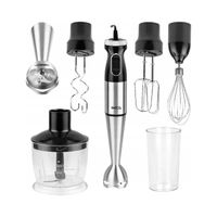 BLENDER RĘCZNY WIELOFUNKCYJNY MIKSER 2 TARCZE MALAKSER TURBO MOC 1000W LAFE