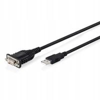 Kabel adapter DIGITUS USB 2.0 do RS232 (DB9), Chipset FTDI (FT232RNL), PVC