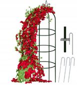 PERGOLA OGRODOWA KOLUMNOWA KOLUMNA SŁUP NA RÓŻE KWIATY + KOTWY 190 cm