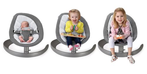 NUNA leżaczek LEAF GROW Iron na Arena.pl