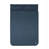 Antracytowa mata samopompująca dwuosobowa z poduszką NC4060