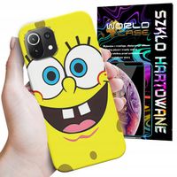 ETUI DO XIAOMI MI 11 4/5G - SPONGEBOB BAJKI GRY WYBÓR PLECKI + SZKŁO