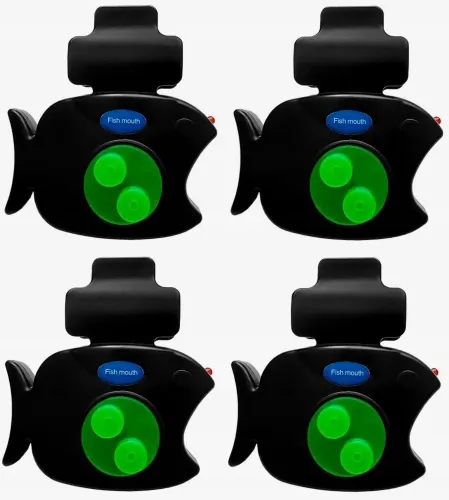 4x SYGNALIZATOR ZAKŁADANY WĘDKE DIODA LED TRYB NOC na Arena.pl