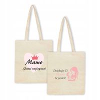 Eko Torba z nadrukiem napis MAMO JESTEŚ NAKLEPSZA