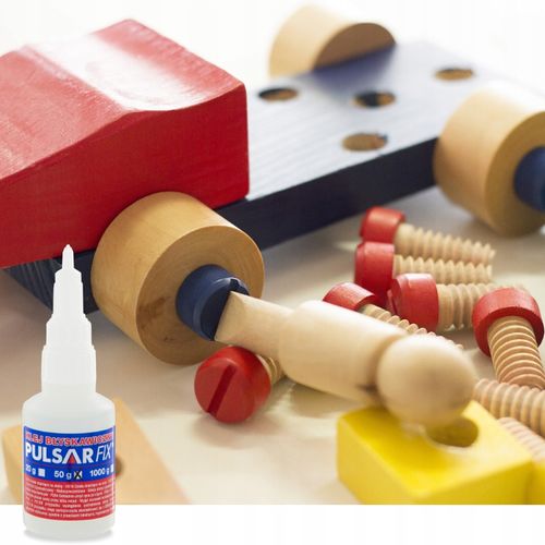 KLEJ CYJANOAKRYLOWY GĘSTY BŁYSKAWICZNY SEKUNDOWY CA PULSAR FIX-01 50 g na Arena.pl