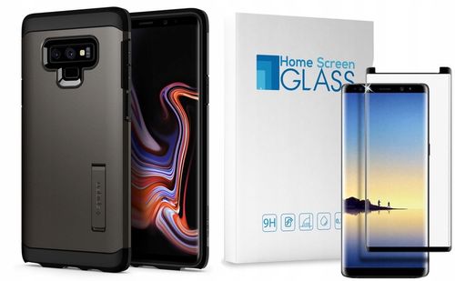 ETUI SPIGEN TOUGH ARMOR GALAXY NOTE 9 + SZKŁO 3D na Arena.pl