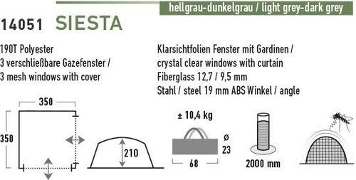 Pawilon High Peak Siesta 14051 na Arena.pl