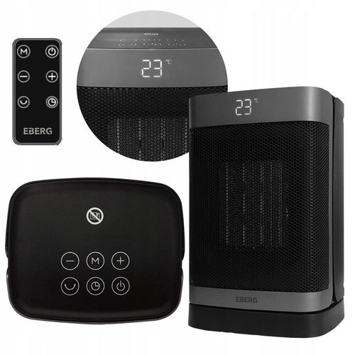 Termowentylator Farelka EBERG NOX Grzejnik elektryczny kolumnowy 1500W na Arena.pl