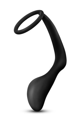 anal adventures cock ring plug black na Arena.pl