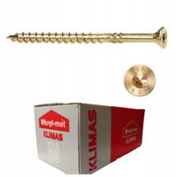 WKRĘTY WKCS 8x160 ŁEB STOŻKOWY TORX Wkręt-Met 50