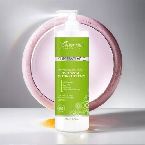 BIELENDA Tonik Do Twarzy Supremelab Normalizujący Sebum Sebio Derm 500ml na Arena.pl