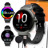 SMARTWATCH ZEGAREK WATCH ROZMOWY DAMSKI AMOLED MENU PL SPORT ATM SPORTOWY DM70