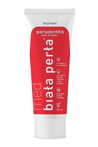 Biała Perła Periodontitis Pasta do zębów 75ml na Arena.pl