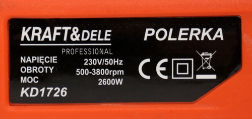 POLERKA ELEKTRYCZNA 2600W KD1726 na Arena.pl