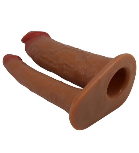 Podwójny strap-on z miękkimi penisami na Arena.pl